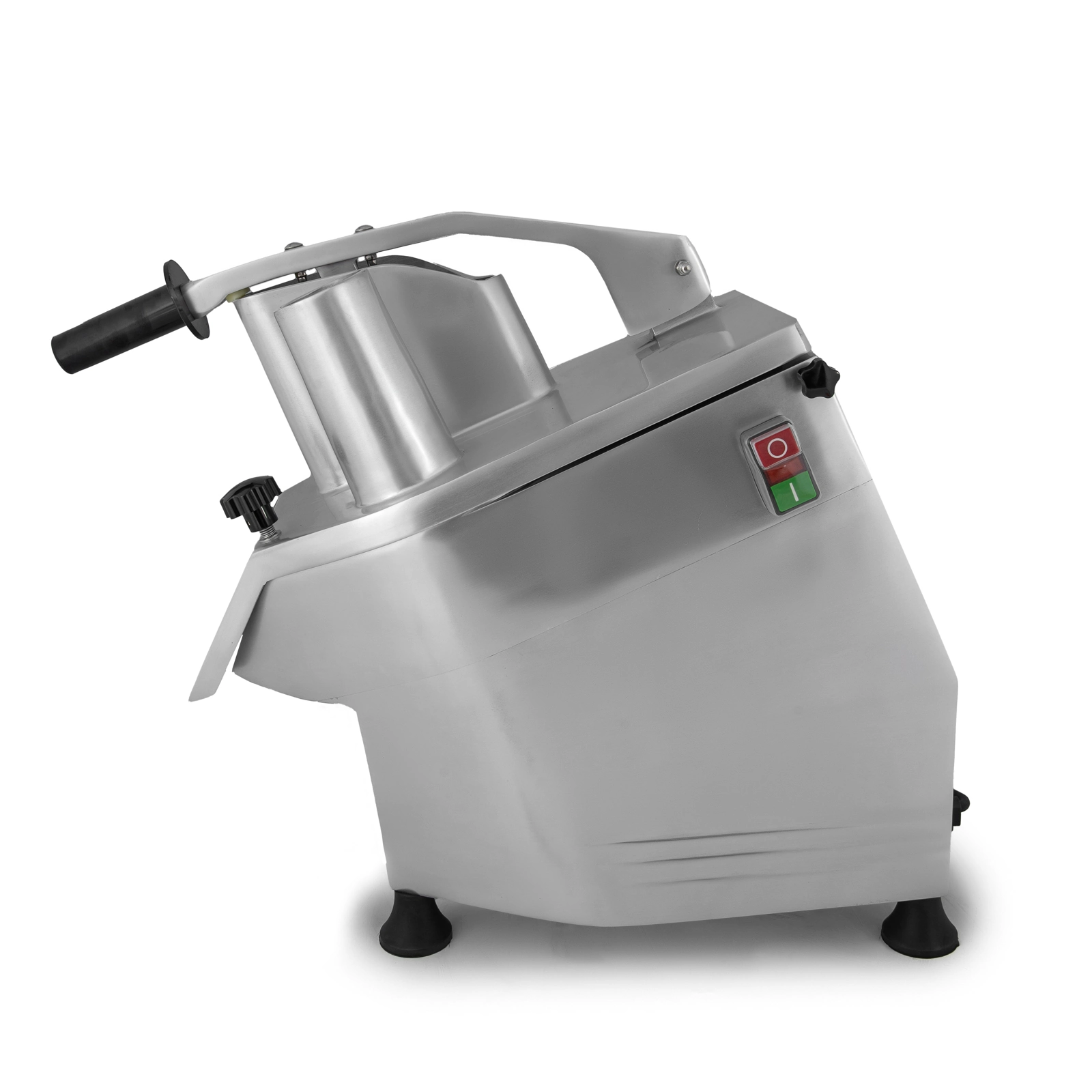 Овочерізка професійна ZUVER Vegetable Cutter Lid Back Neck Narrow 0 Disks кришка ззаду, вузька горловина, 0 дисків, 550 Вт, мідний двигун 3