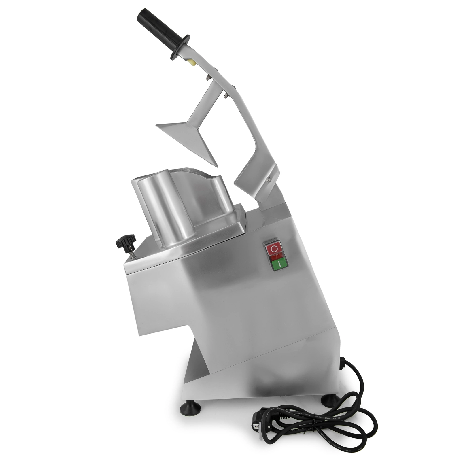 Овочерізка професійна ZUVER Vegetable Cutter Lid Back Neck Narrow 5 Disks кришка назад, горловина вузька 550W, двигун мідний 2