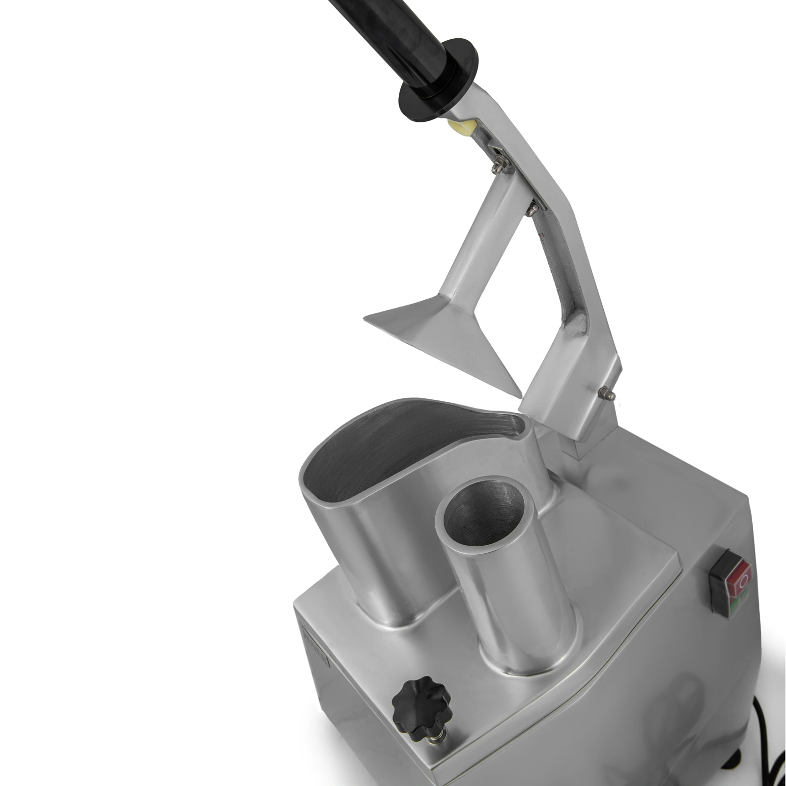 Овочерізка професійна ZUVER Vegetable Cutter Lid Back Neck Narrow 5 Disks кришка назад, горловина вузька 550W, двигун мідний 3