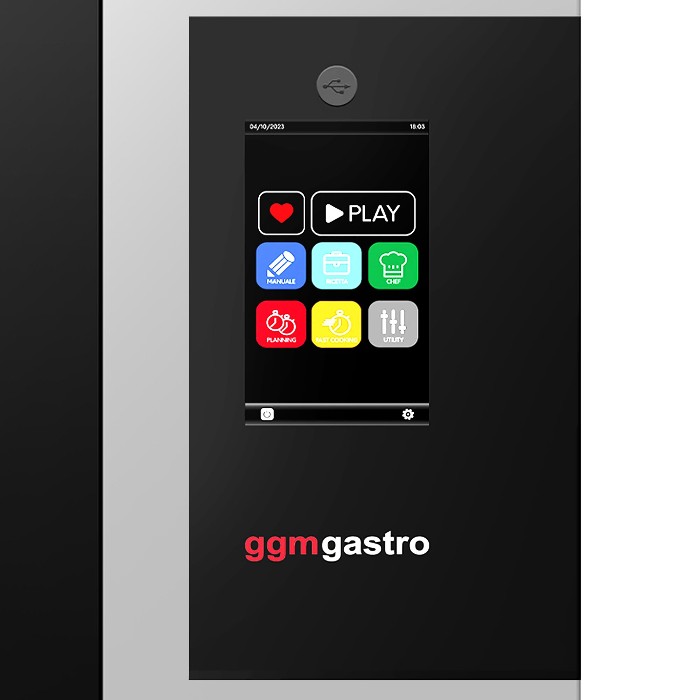 Пароконвектомат 6x EN 400 x 600 GGM Gastro BB646N-TP 1