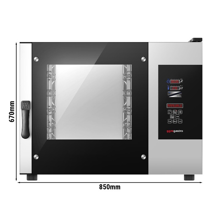 Пароконвектомат професійний 4x EN 400 x 600 GGM Gastro BB446N 2