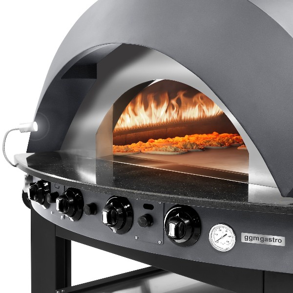 Піч для піци газова, 9 х 25 см, 1 камера GGM Gastro GPOE150A#UGE15 3