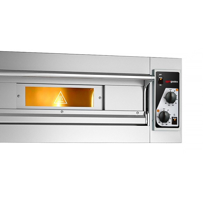 Печь для пиццы, 4 х 35 см, 1 камера GGM Gastro PEZ430 2