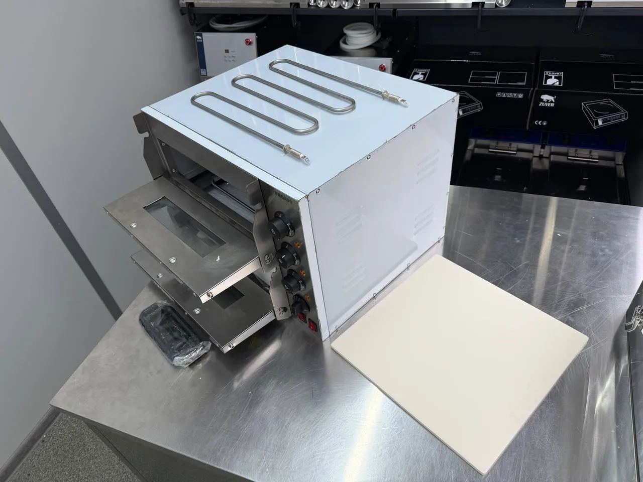 Піч для піци FROSTY EPO-2SE камера оцинкована сталь 2