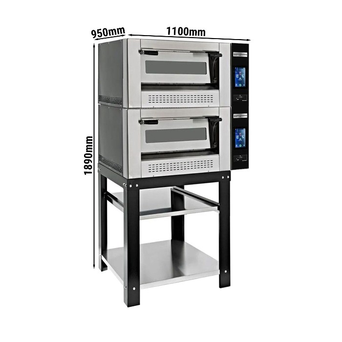 Піч для піци газова GGM Gastro 2#GPOE430DN#UG 2