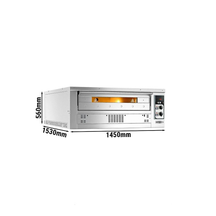 Піч для піци газова, 9 х 35 см, 1 камера GGM Gastro PEZ930G 0