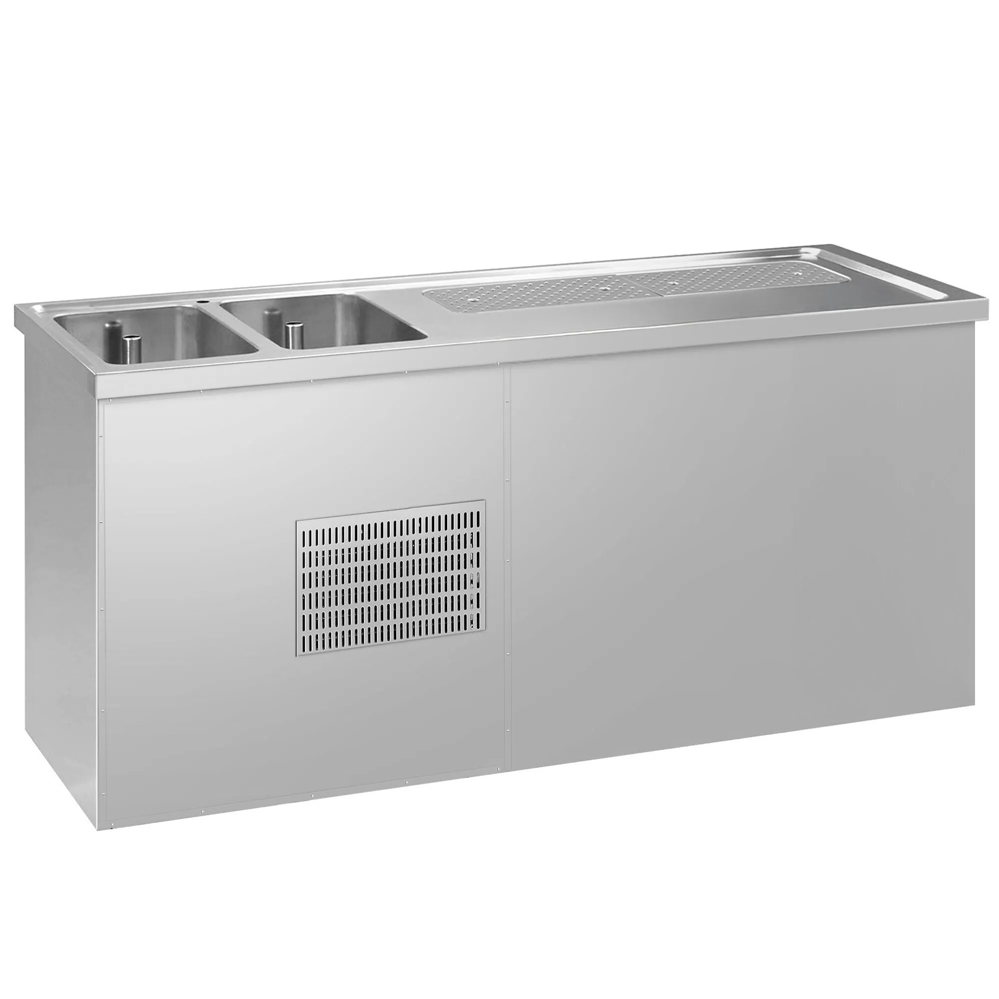 Пивной прилавок 1,95 x 0,7 м GGM Gastro BRA207N#2#ETA 1