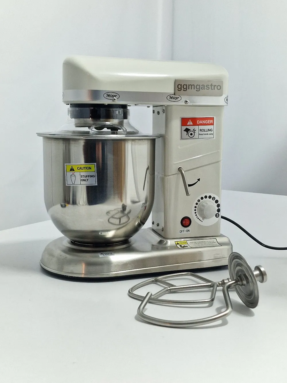 Планетарный миксер 7 литра GGM Gastro RMS7 0