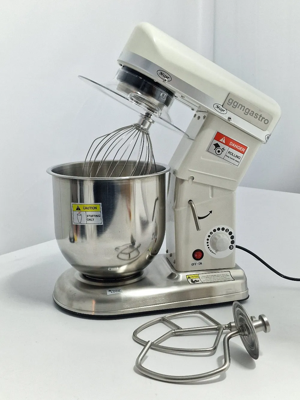 Планетарный миксер 7 литра GGM Gastro RMS7 1