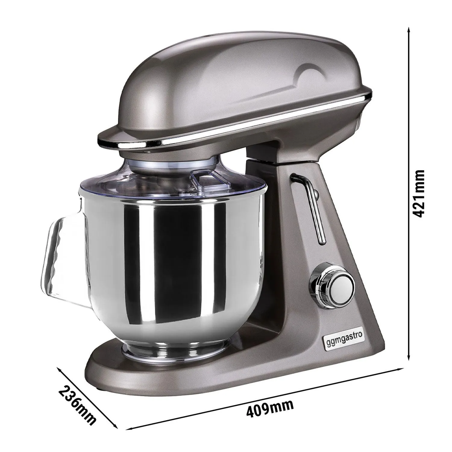 Планетарный миксер профессиональный GGM-Gastro RMF7B-GG 1