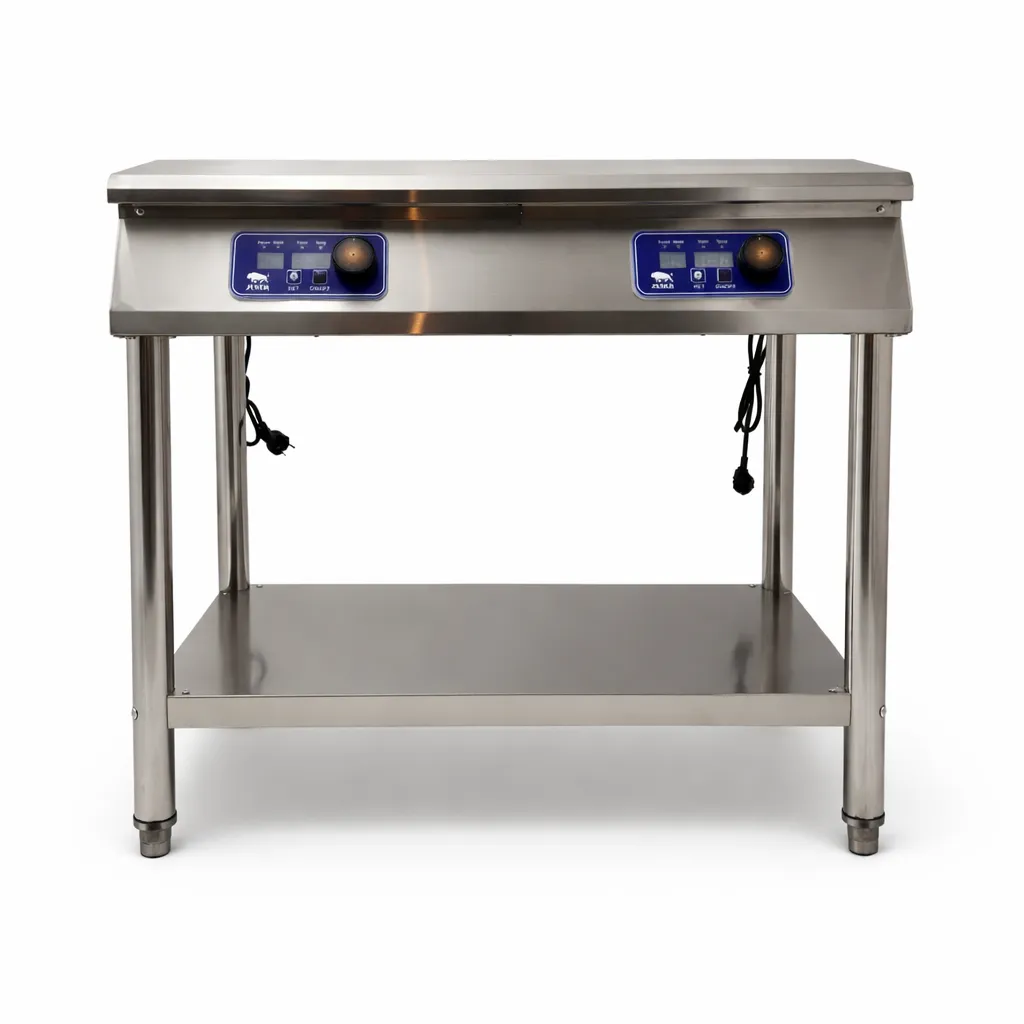 Плита индукционная напольная ZUVER Cooker Profi 2-х конфорочная, 7000W 0