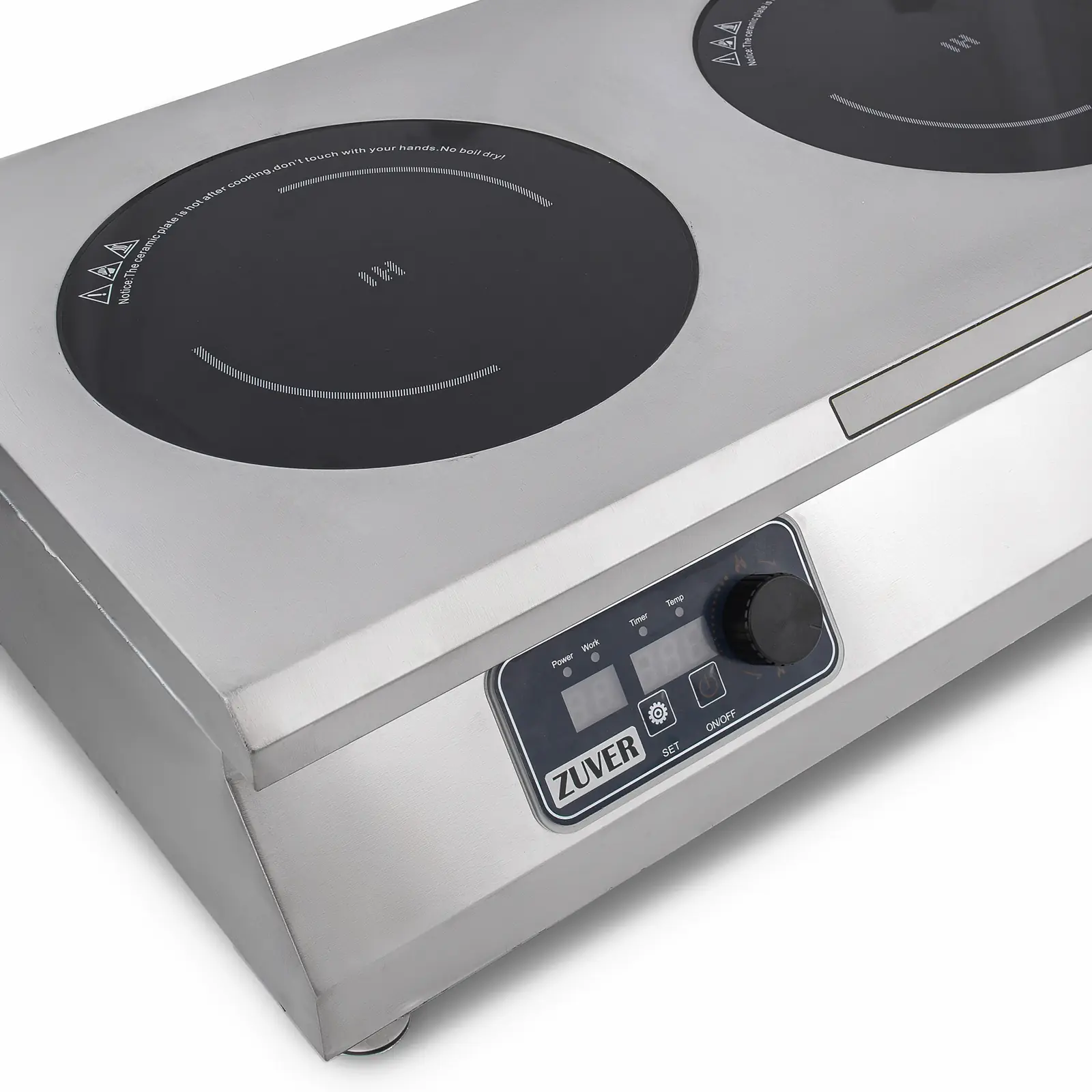 Плита индукционная двухпостовая ZUVER Cooker Lux3500x2 0