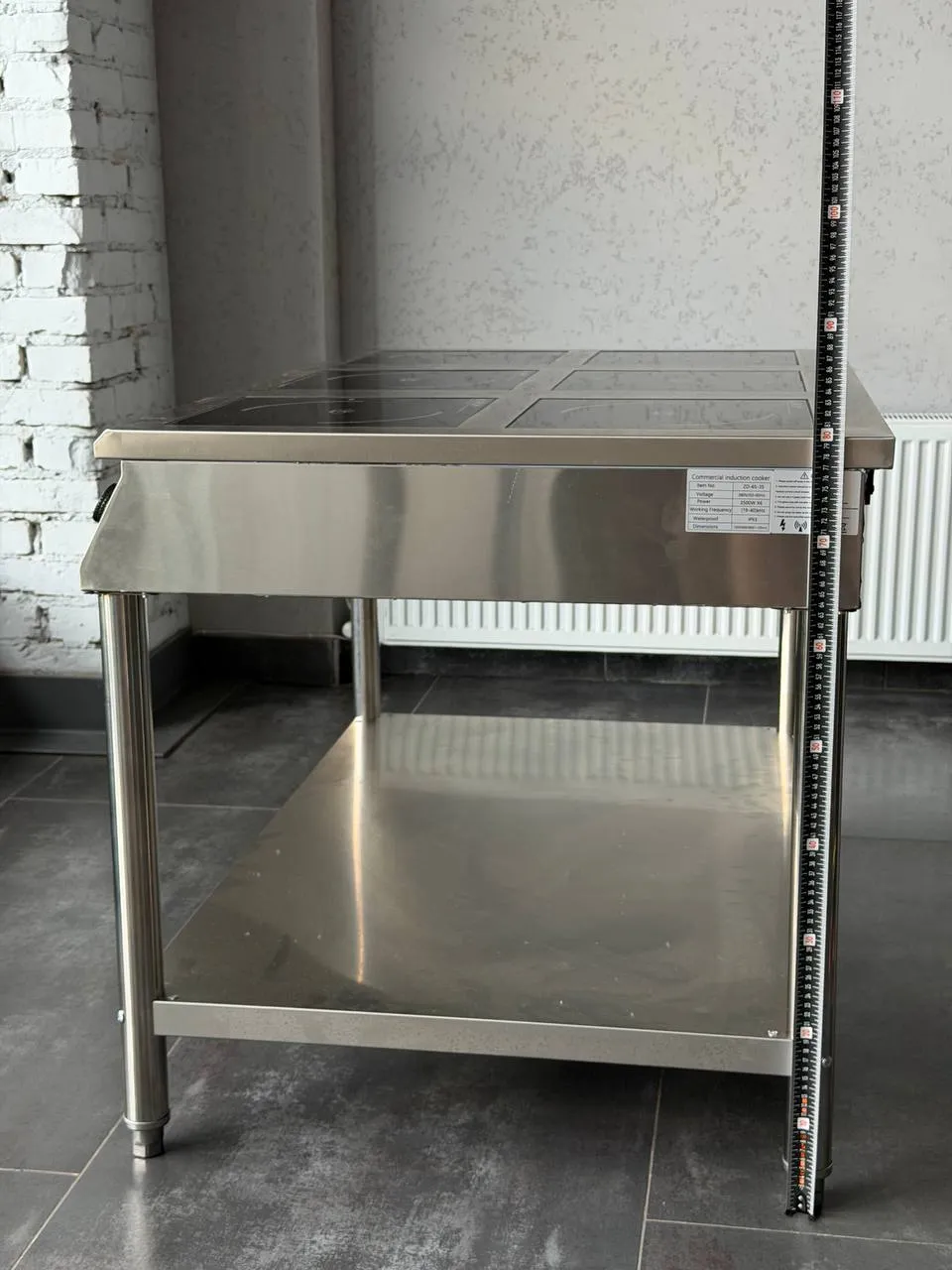Плита індукційна підлогова ZUVER Cooker Profi 6-х конфорочная, 21000W, 380V 2