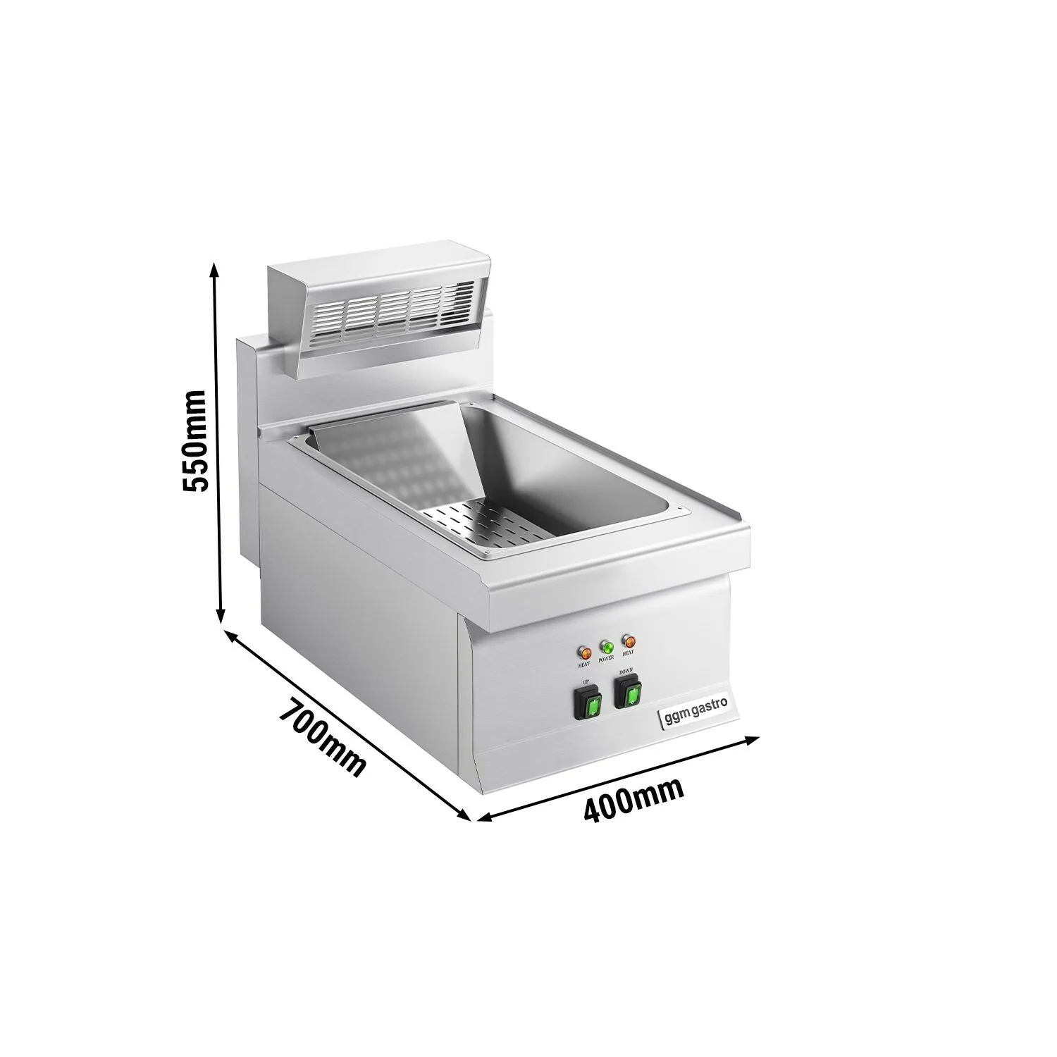 Подогреватель для картофеля фри GGM-Gastro FWK400-EN 1