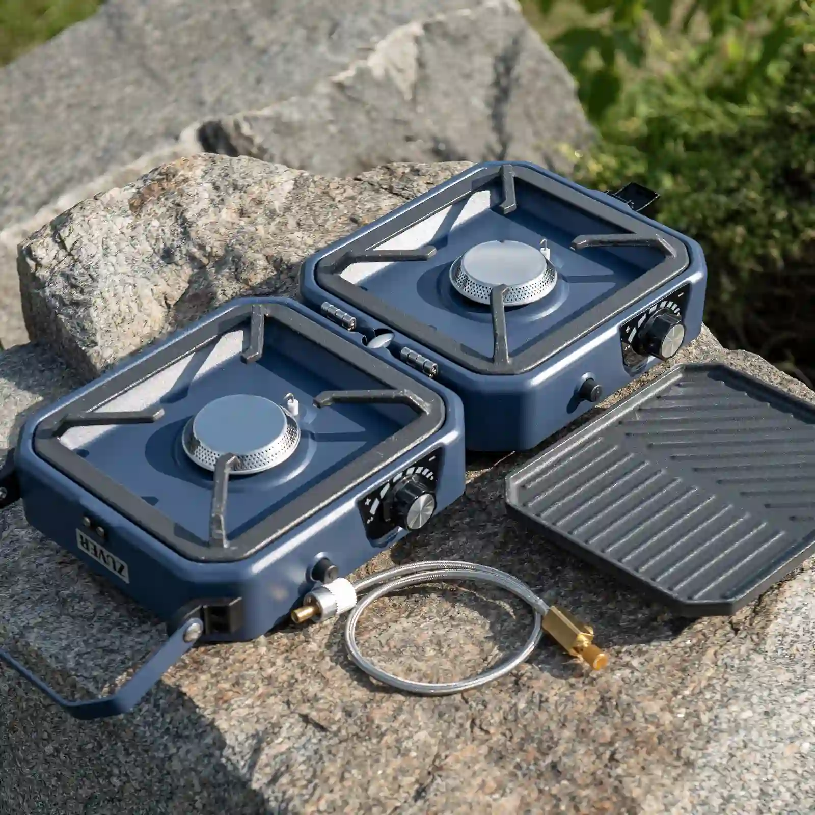 Плитка газовая туристическая ZUVER Amigos Portable Camping Gas Stove 5