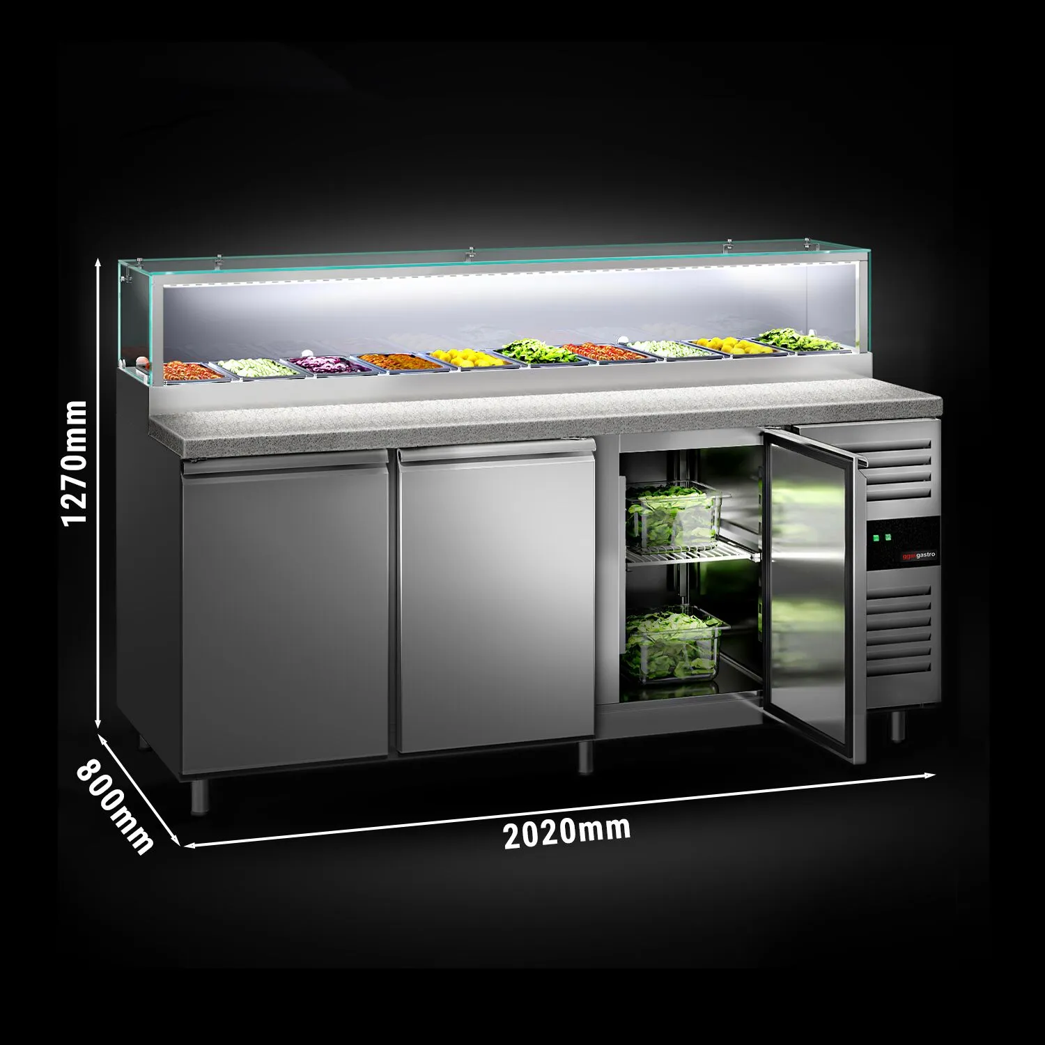 Саладетта PREMIUM GGM-Gastro DTS2000NOD#GSDTS2000O 0