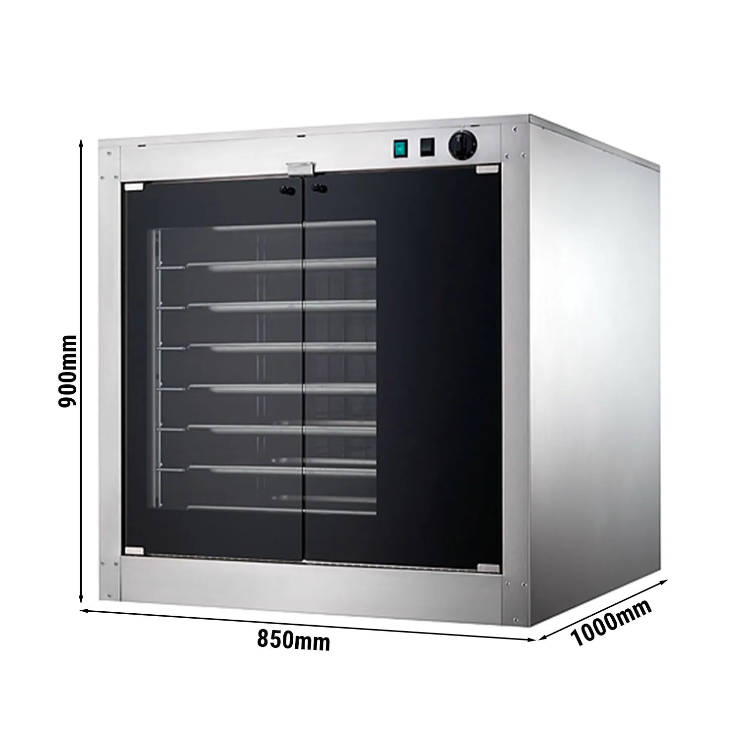 Шафа розстоєчна GGM-Gastro GBB1646 0