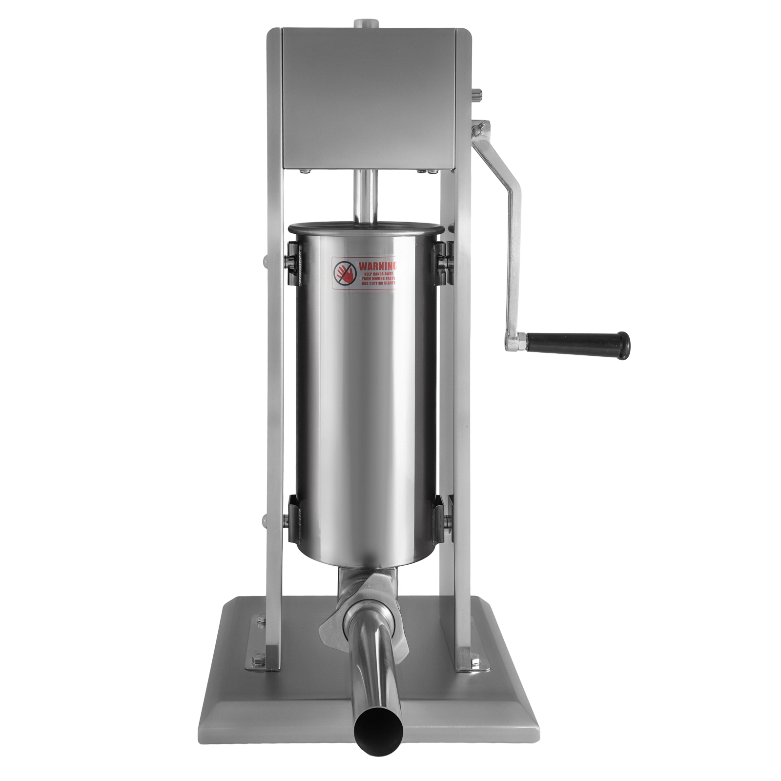 Шприц колбасный ZUVER Stuffer Vertical 5 (SV-5) корпус нержавеющая сталь S/S201 (премиальная марка), крепкие шестерни, 2 скорости, 5 насадок, 2 уплотнительных кольца new 4