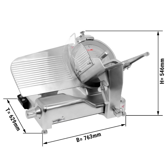 Слайсер професійний (диск: Ø 350 mm) GGM Gastro AMH350 0