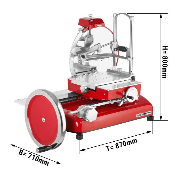 Слайсер (діаметр диска: 370 mm) GGM Gastro ASS370 0