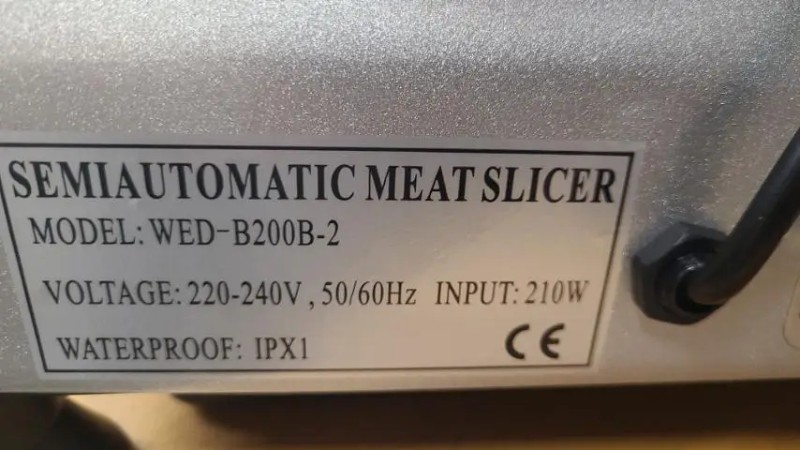 Слайсер профессиональный Vektor WEB-B220 5