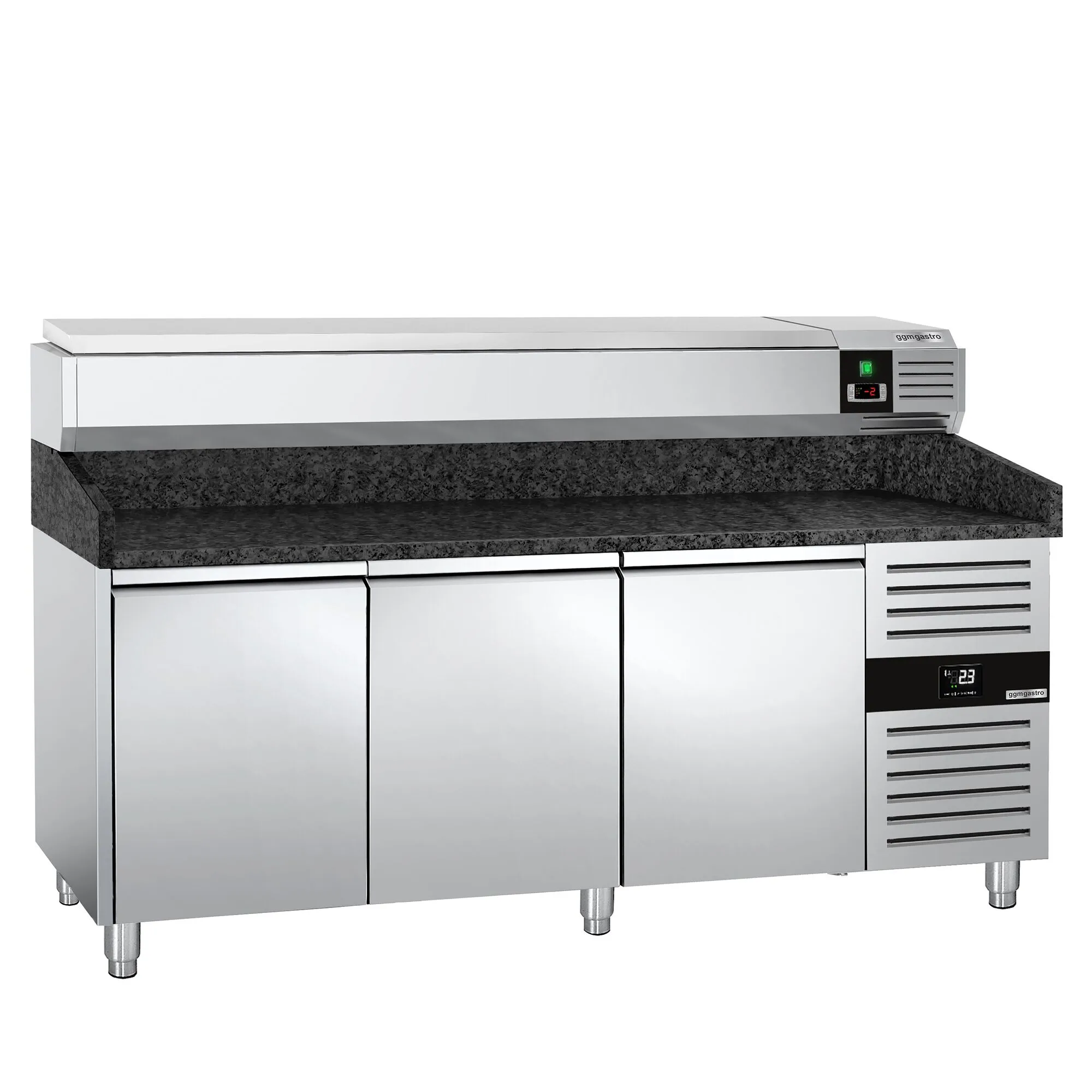 Стол холодильный для пиццы PREMIUM GGM-Gastro POS208SG#AGG203END 1