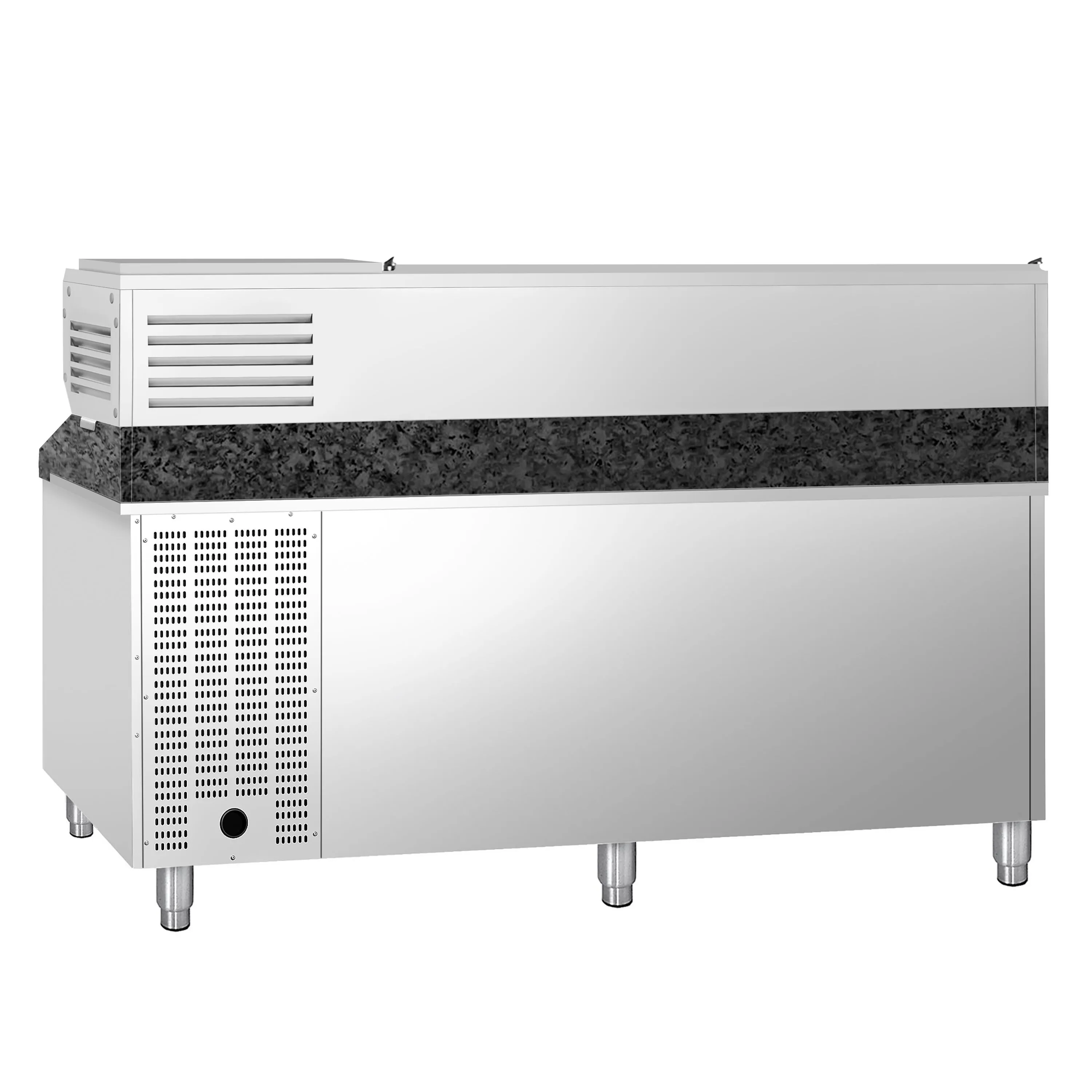 Стол холодильный для пиццы PREMIUM GGM-Gastro POS208SG#AGG203END 2