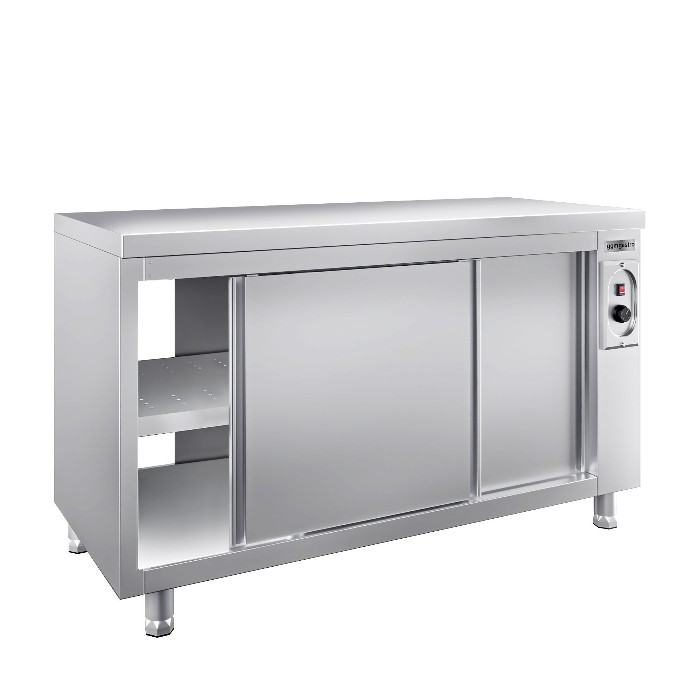Стол тепловой PREMIUM  1,6 m GGM Gastro WDR166 1