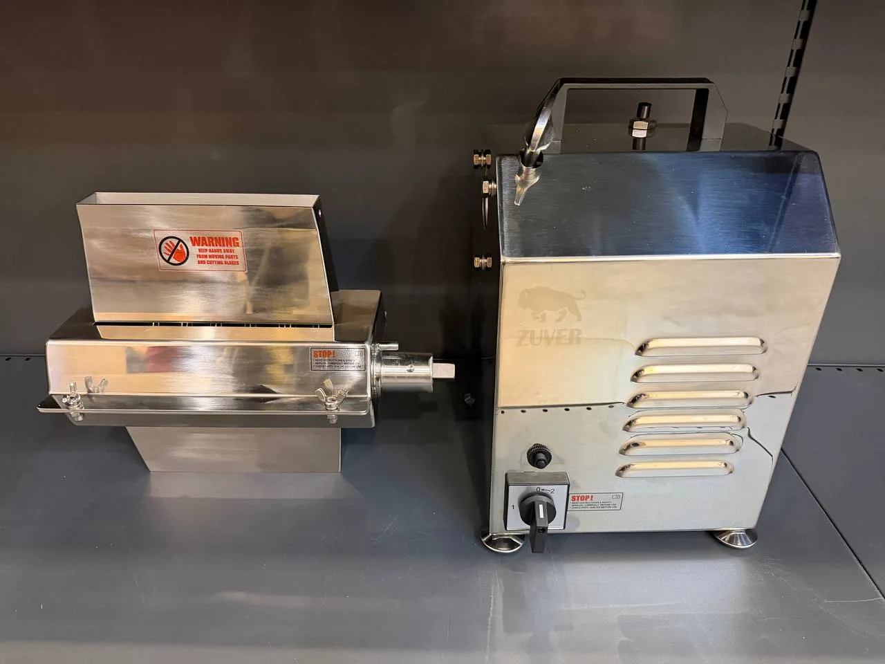 М'ясорубка-тендерайзер ZUVER Meat Grinder Slicer 850W 1
