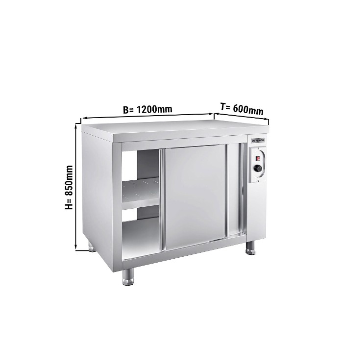 Тепловая тумба PREMIUM - 1200x600мм GGM Gastro WDR126 0