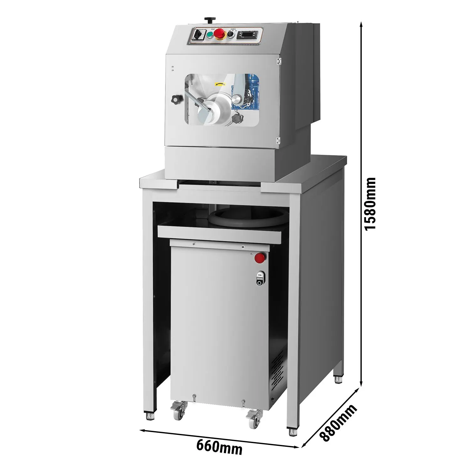 Тістодільник‑округлювач GGM-Gastro TPP800N#TAP8#UTTP 1