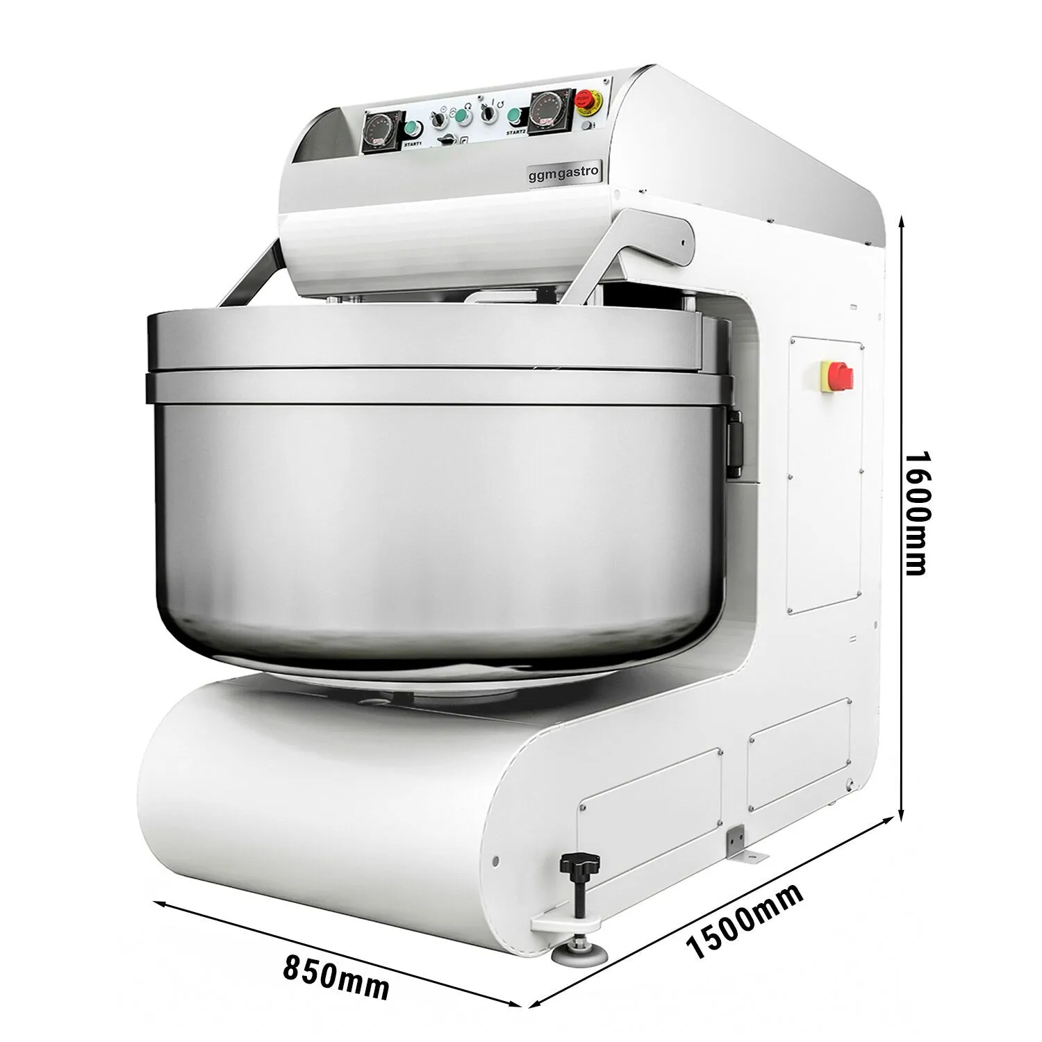 Тістоміс спіральний пекарський PREMIUM PLUS GGM-Gastro STKMMK130 0