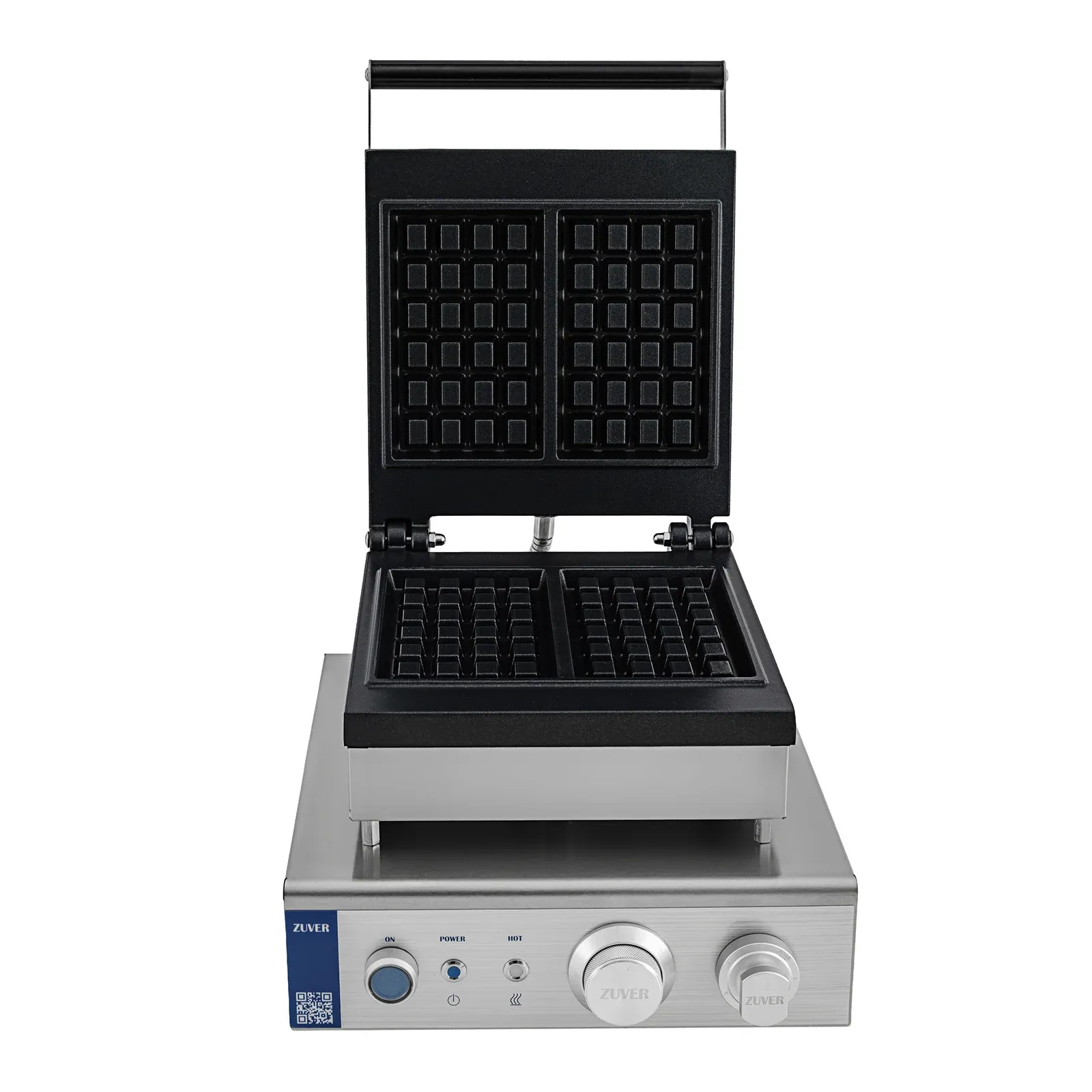 Вафельница бельгийская квадратная с таймером ZUVER Rettangolo 1700W 0