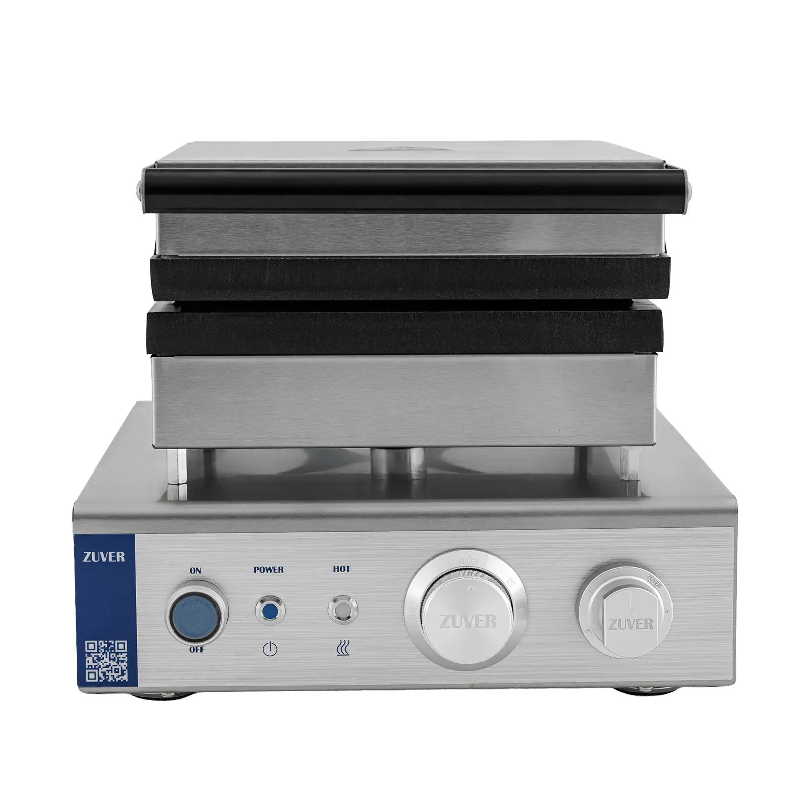 Вафельница бельгийская квадратная с таймером ZUVER Rettangolo 1700W 2