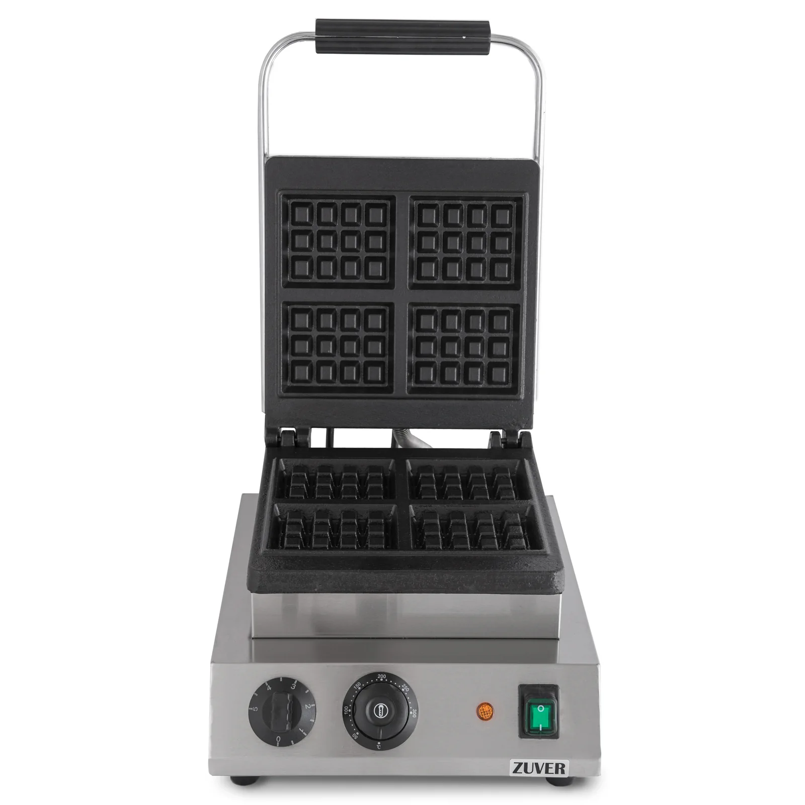 Вафельница для бельгийских вафель ZUVER Vier Quadrate 2000W квадратик 3х4 0