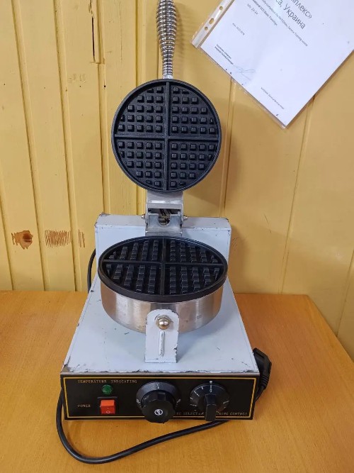 Вафельница промышленная Vektor GRT-UWB1 (круглая) бельгийская 0