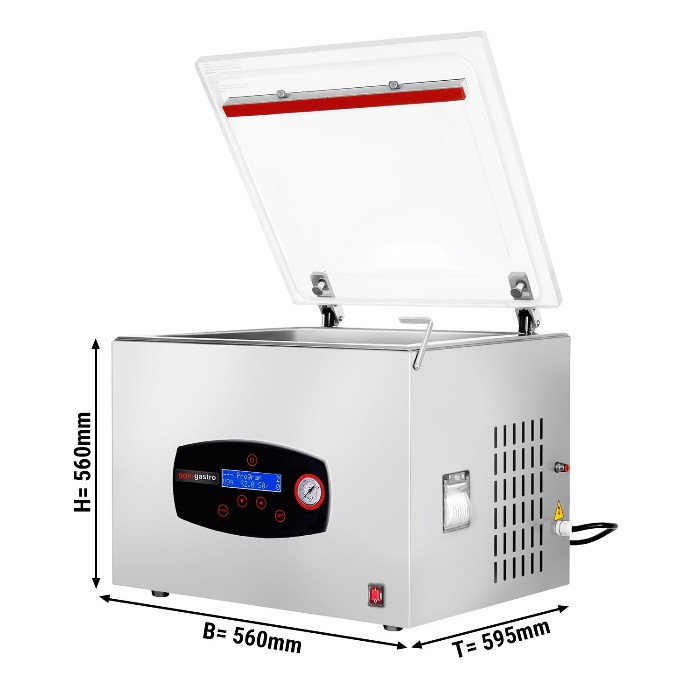 Вакуумний пакувальник 21 м³/год GGM Gastro VSB420N 0