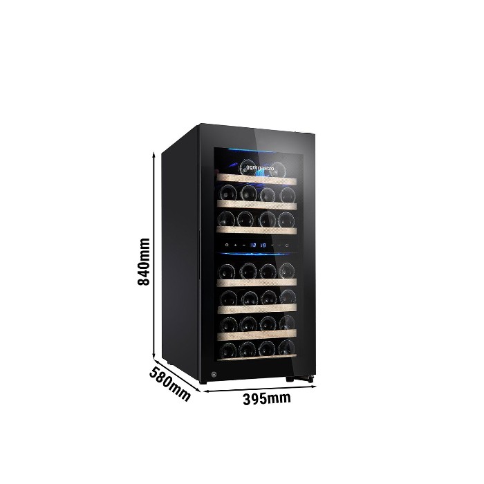Винний холодильник GGM Gastro WKM100S-2N 1