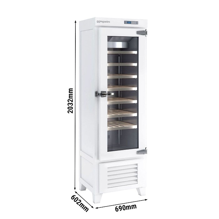 Винний холодильник PREMIUM PLUS-265 л білий GGM Gastro WKI265W 0