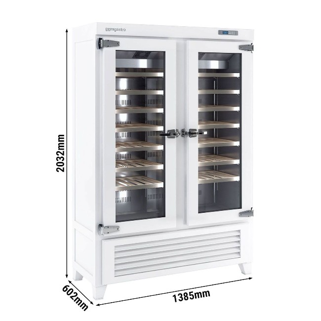 Винний холодильник білий PREMIUM PLUS-640 л GGM Gastro WKI640W 1