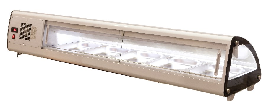 Витрина для суши Rauder LSK - 103L под 5хGN1/2-40 0