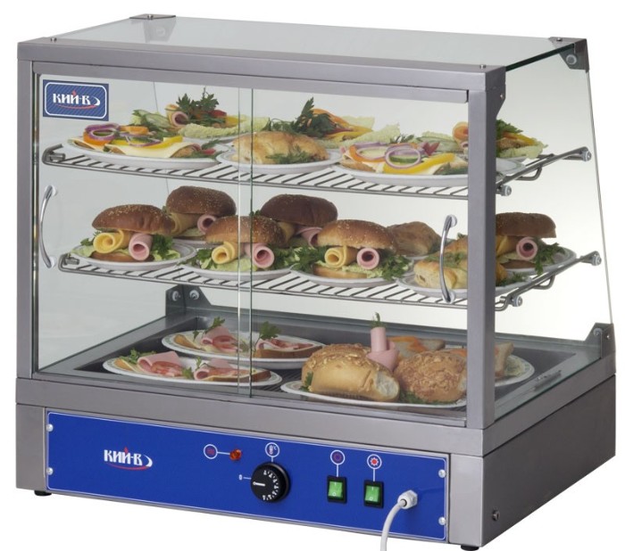 Витрина тепловая настольная КИЙ-В ВТ-П-660 1