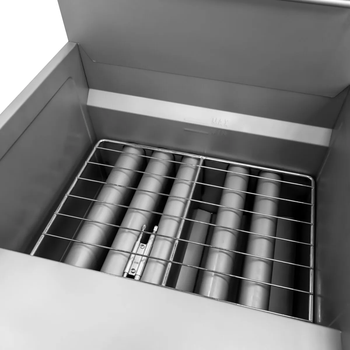 Высококачественная газовая фритюрница 40 L / 45kW GGM Gastro GFK591-40 2