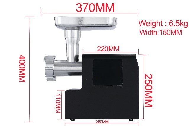 Мясорубка для коммерции ZUVER Compact Mechanical Switch 350W 9