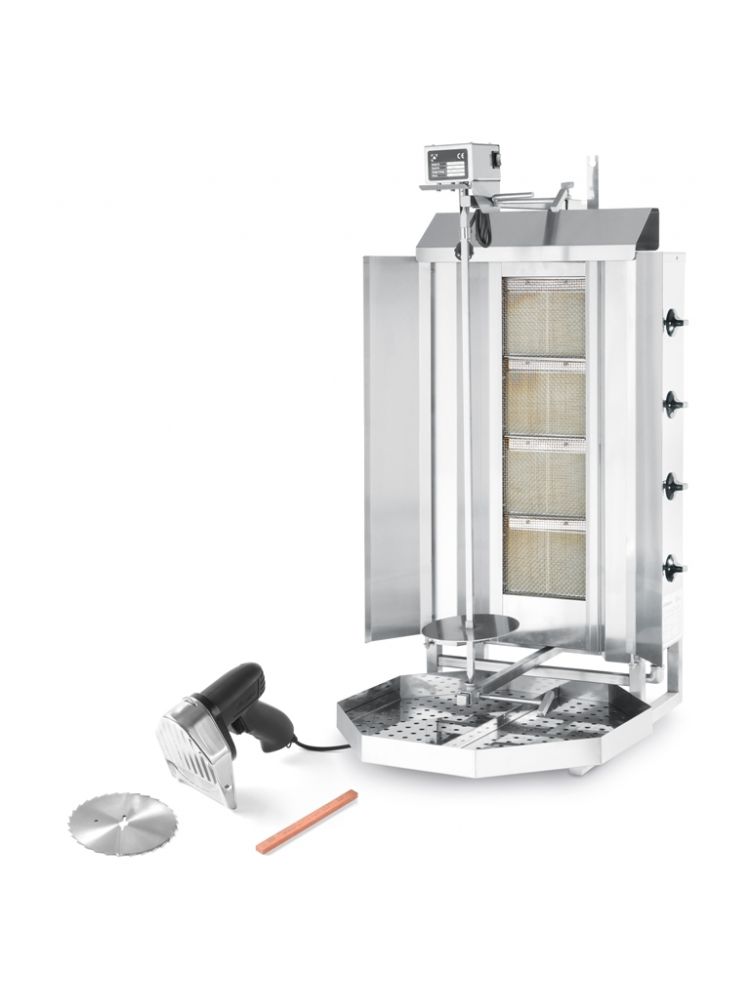 Гриль для шаурмы Profi Line, газовый - 4 горелки 0