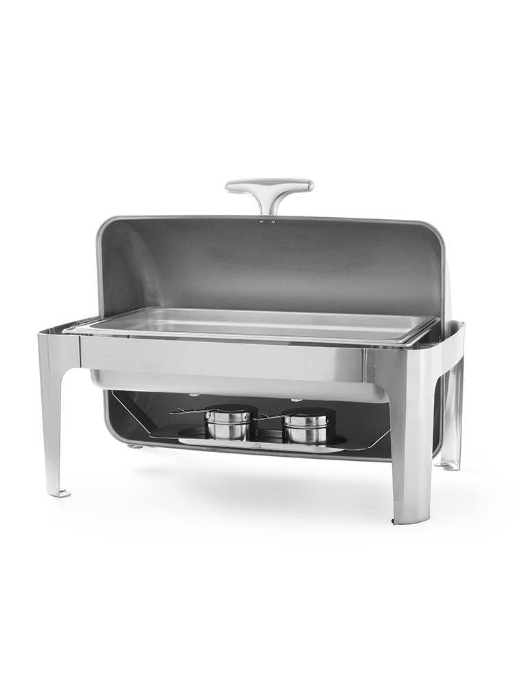 Мармит Profi Line, крышка Rolltop, подогрев горючей пастой - GN 1/1, 9 л 0