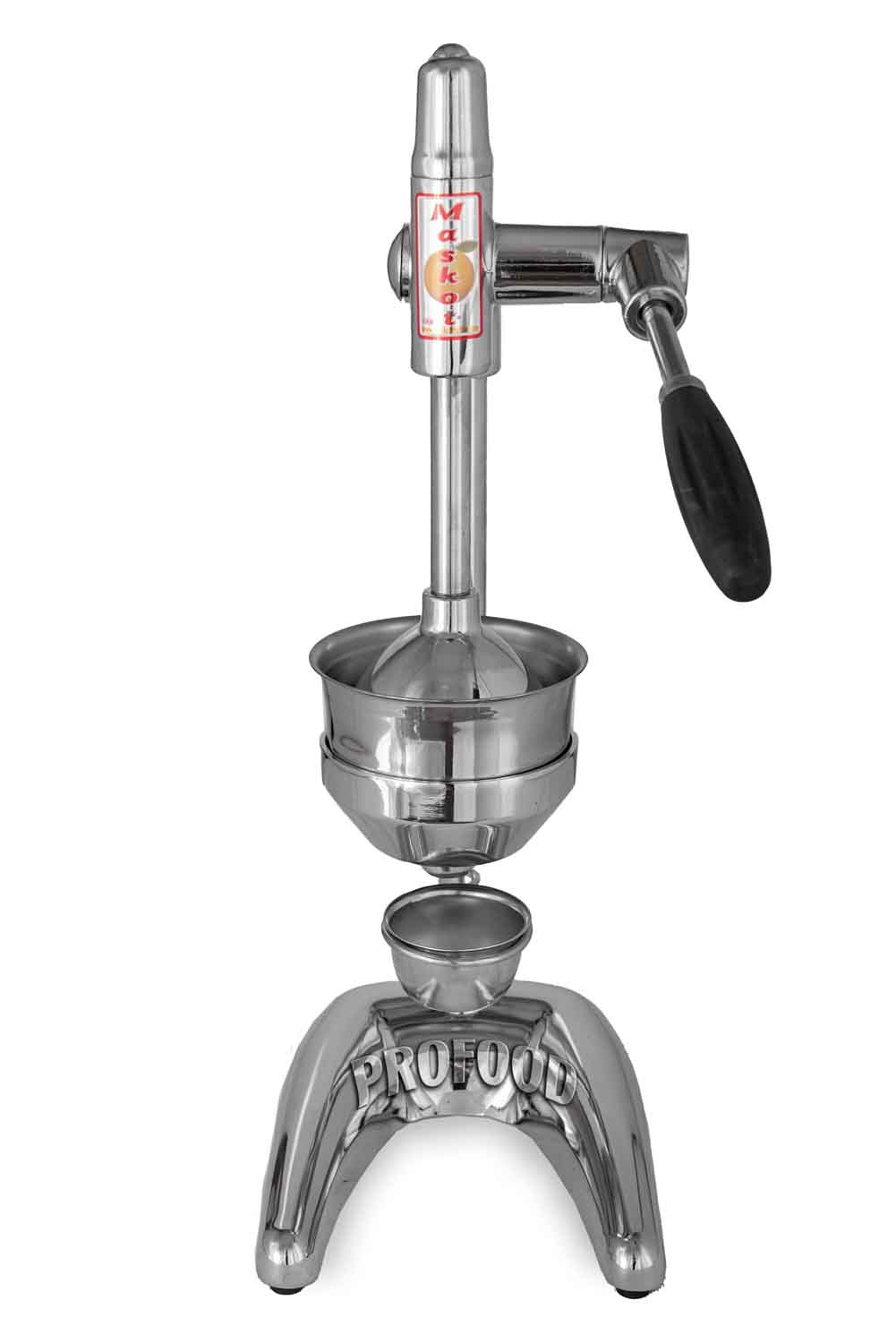 Пресс для цитрусовых и гранат Maskot Dokum PCA1-C3 Chrome 6.3kg хромовый цвет реечный тип 8694510340095 1