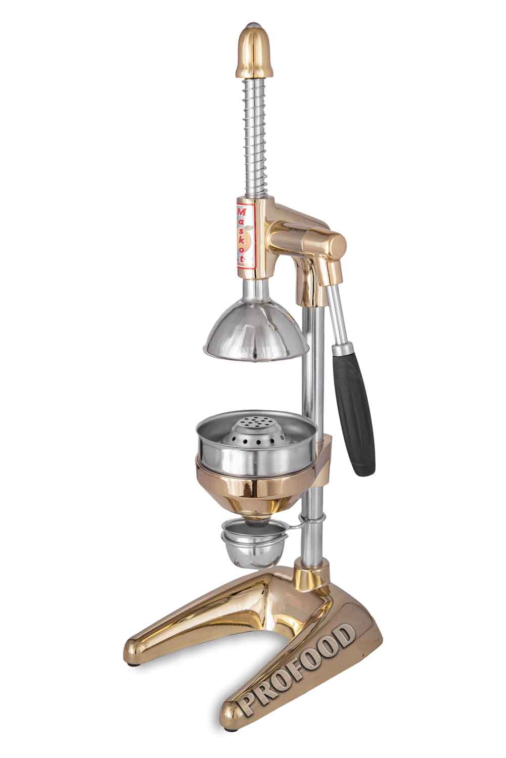 Прес для цитрусових та гранат Maskot Klasik PC1-C1 Gold 4.2kg золотий колір рейковий тип 8694510340033 2