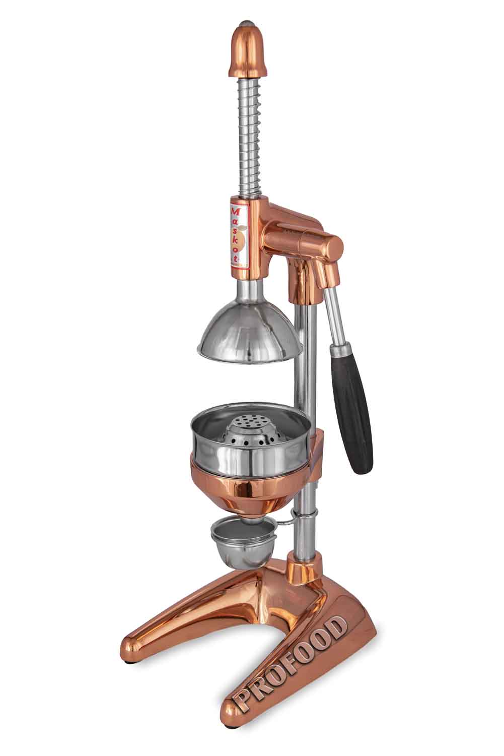 Прес для цитрусових та гранат Maskot Klasik PC1-C2 Copper 4.2kg мідний колір рейковий тип 8694510340033 3