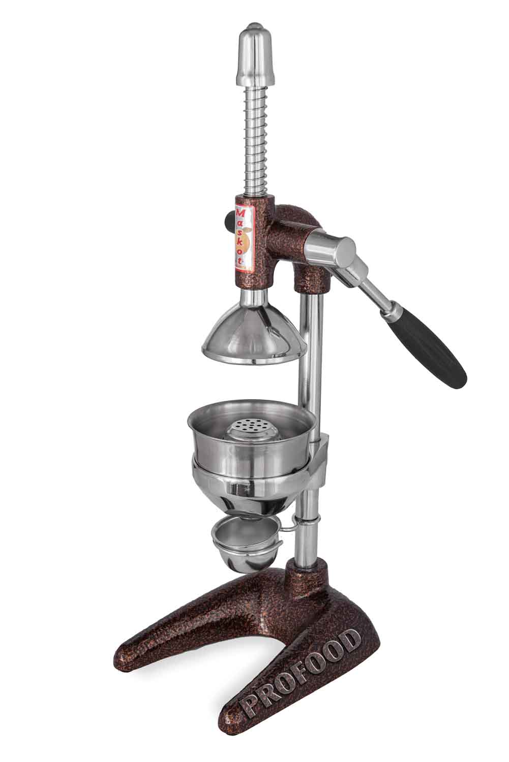 Прес для цитрусових та гранат з ручкою Maskot Destek PCA2-P3 Bakir 6.3kg чорна мідь колір рейковий тип 8694510340026 1